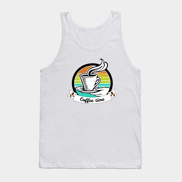 Coffee time Tank Top by Pipa's design